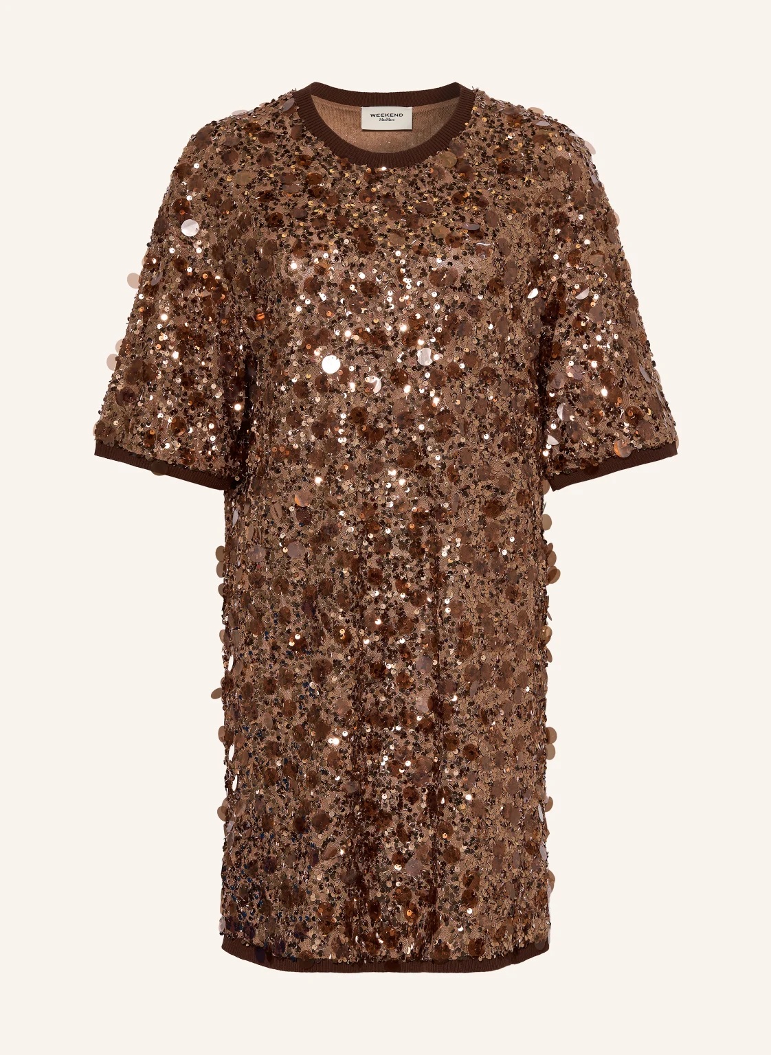 WEEKEND Max Mara Kleid EBURNEA mit Pailletten