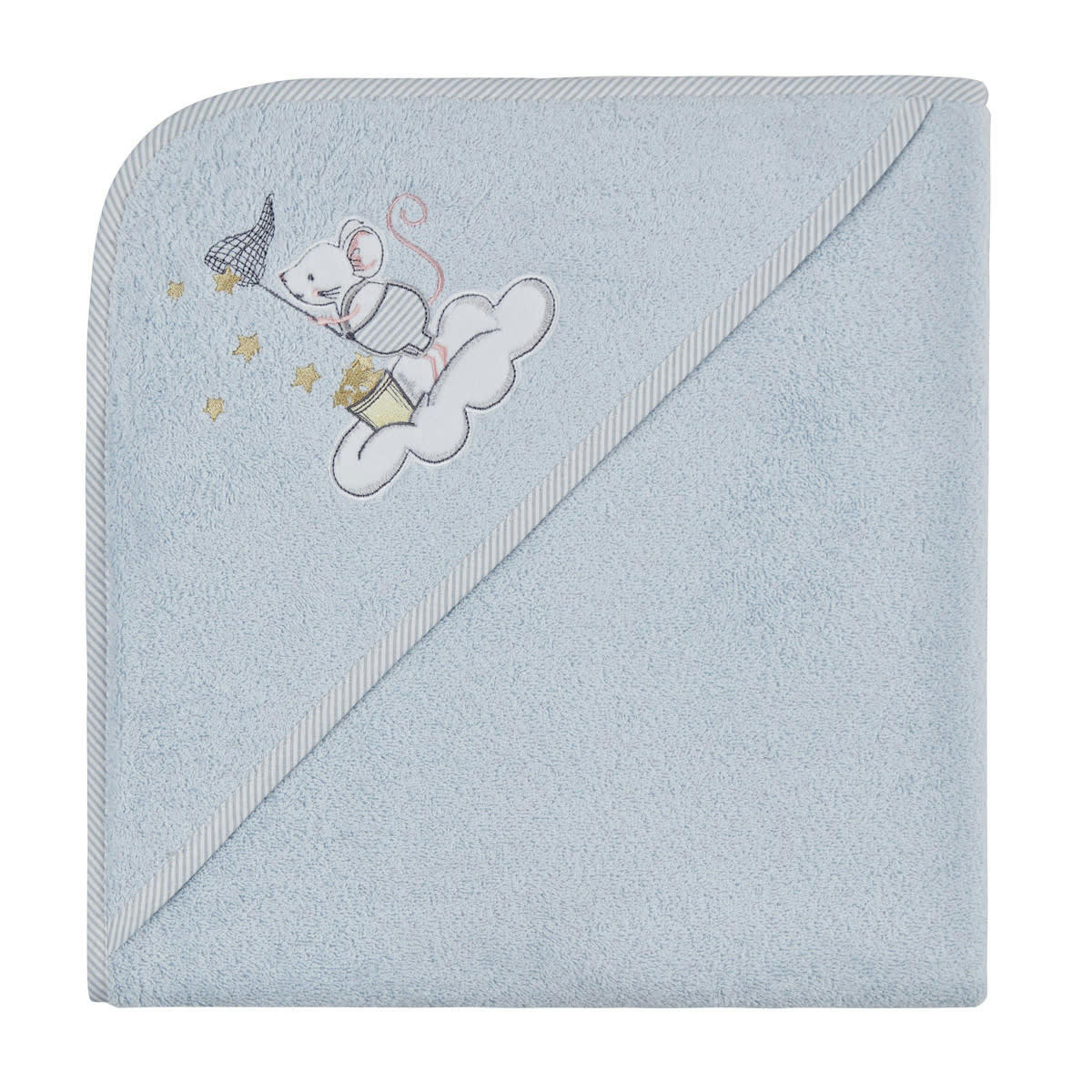 MOUSKY - Cape de bain  ciel  75x75 cm