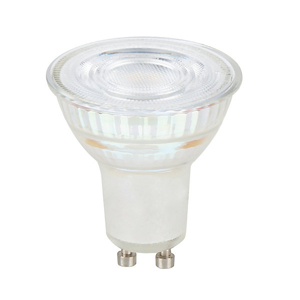 Lot 3 ampoules LED spot réflecteur GU10 450lm 4.8W = 50W Ø5cm Diall blanc neutre
