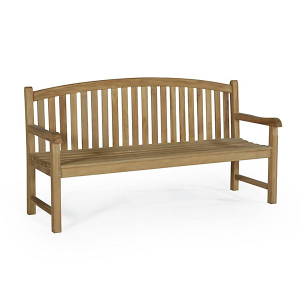 Banc en teck massif Cambridge 180 cm