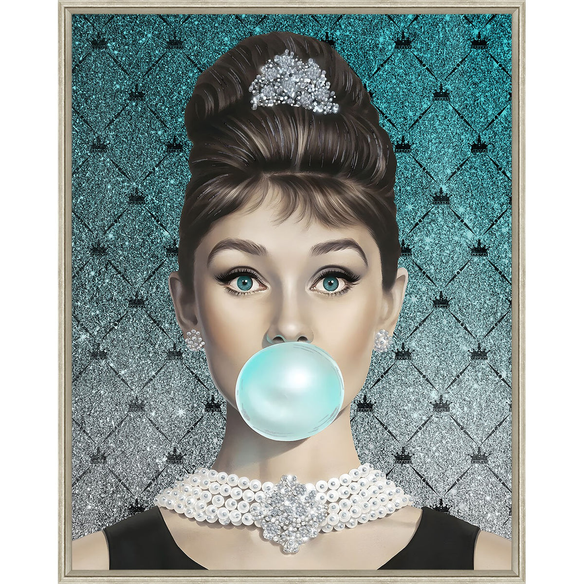 Kare Design Schilderij diva bubbel 80x120cm