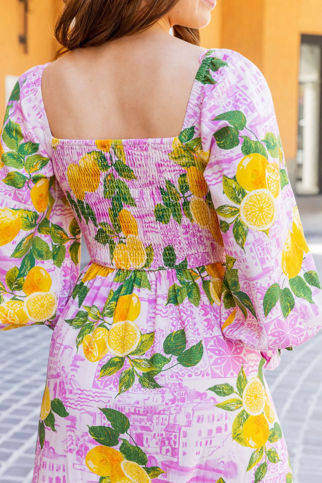 Amelia Linen Blend Maxi Dress in Themis