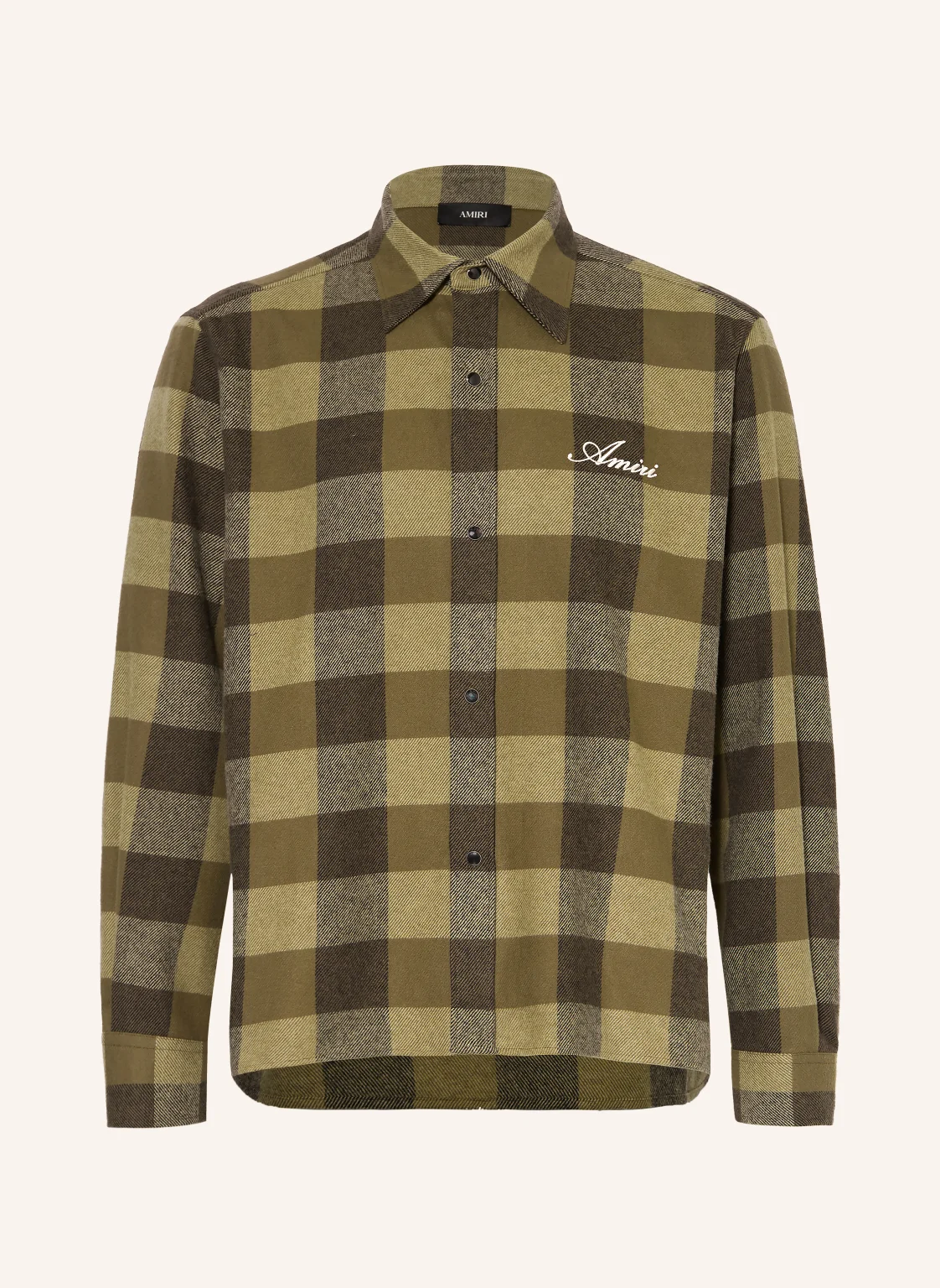 AMIRI Flanellhemd Comfort Fit
