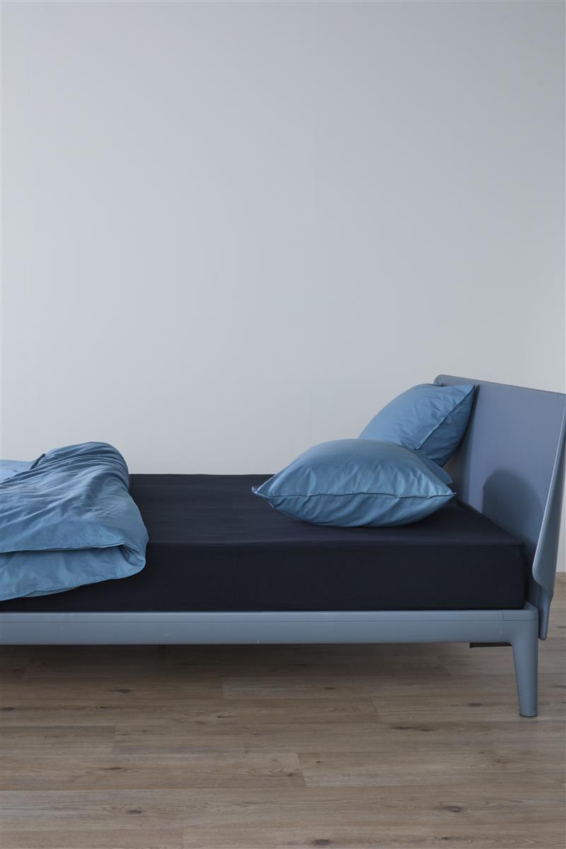 Beddinghouse topper hoeslaken BH Jersey TD - 160x200/220 cm - marineblauw