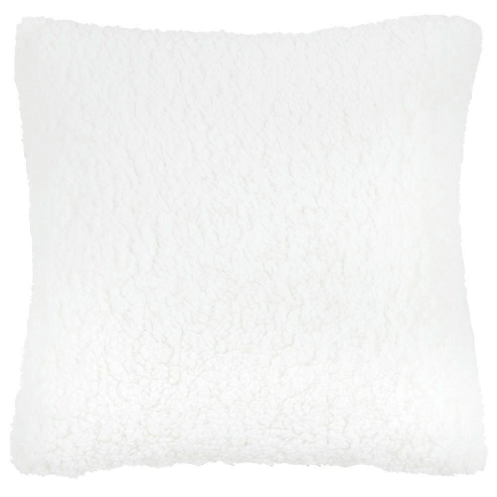 - Housse de coussin blanche, 40x40
