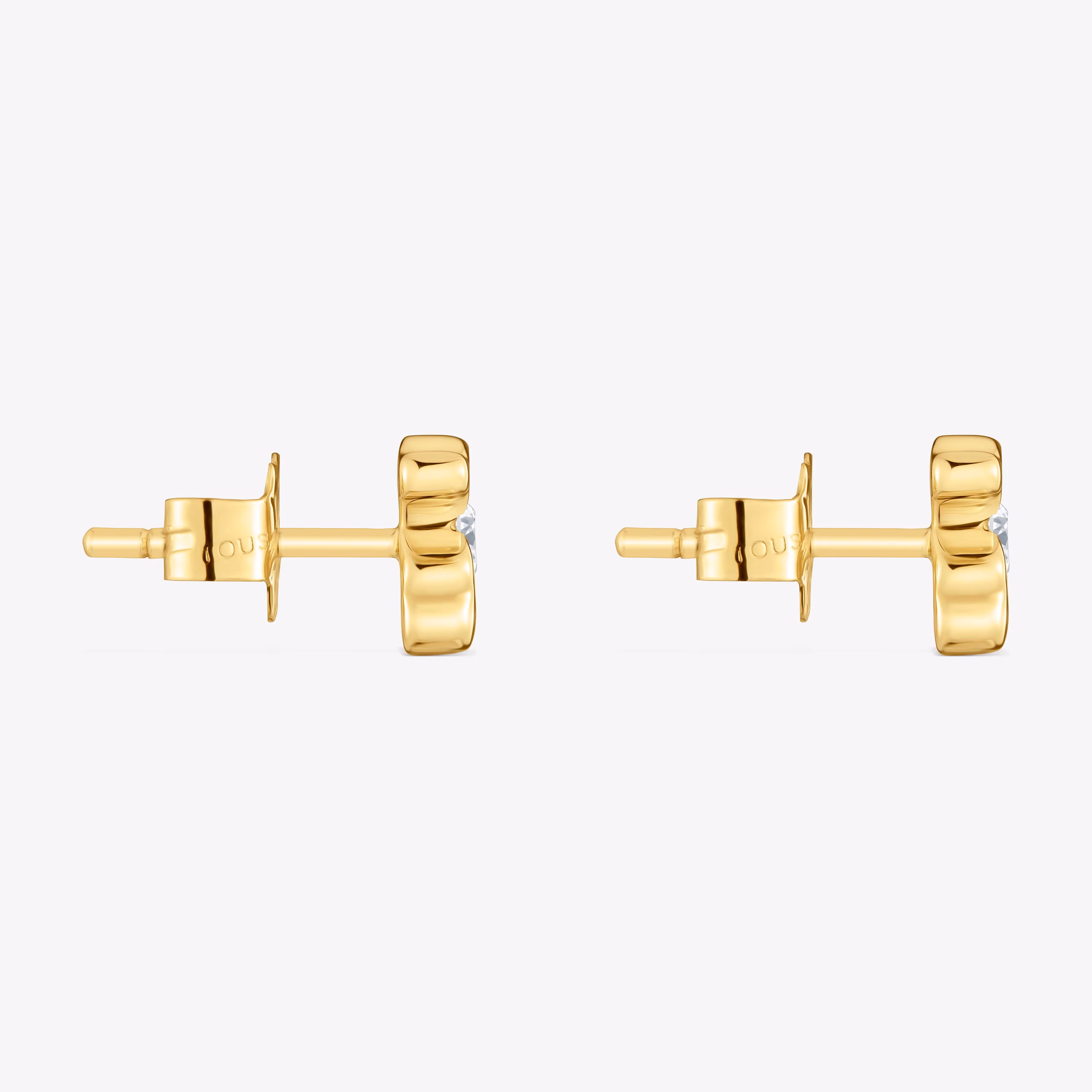 Pendientes oso de oro con diamantes creados en laboratorio TOUS Lili