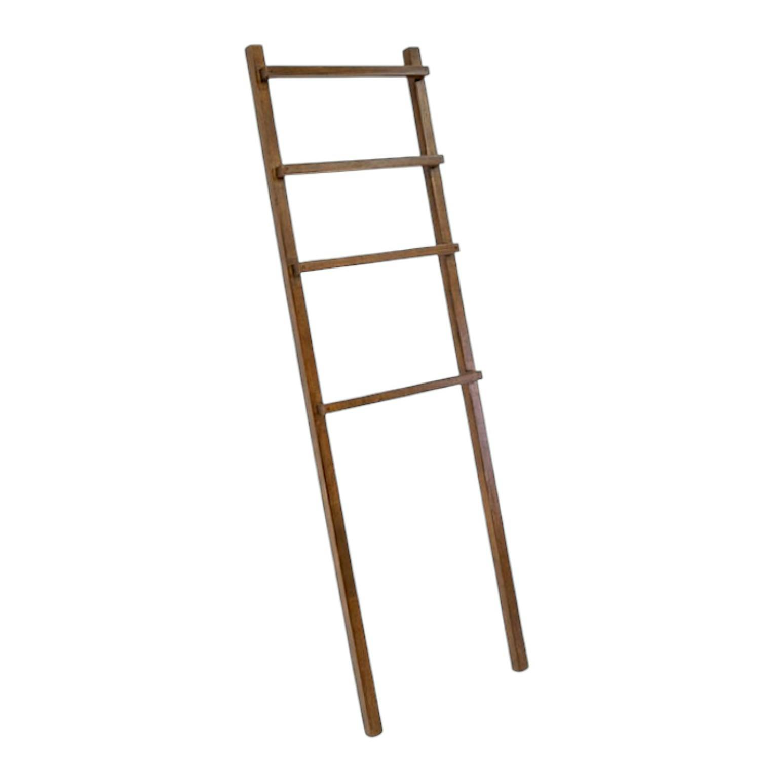 Porte serviette échelle hévéa h160cm OLGA