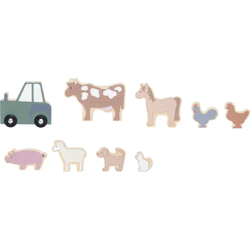 Aktivitätenwürfel 5er-Set Farm