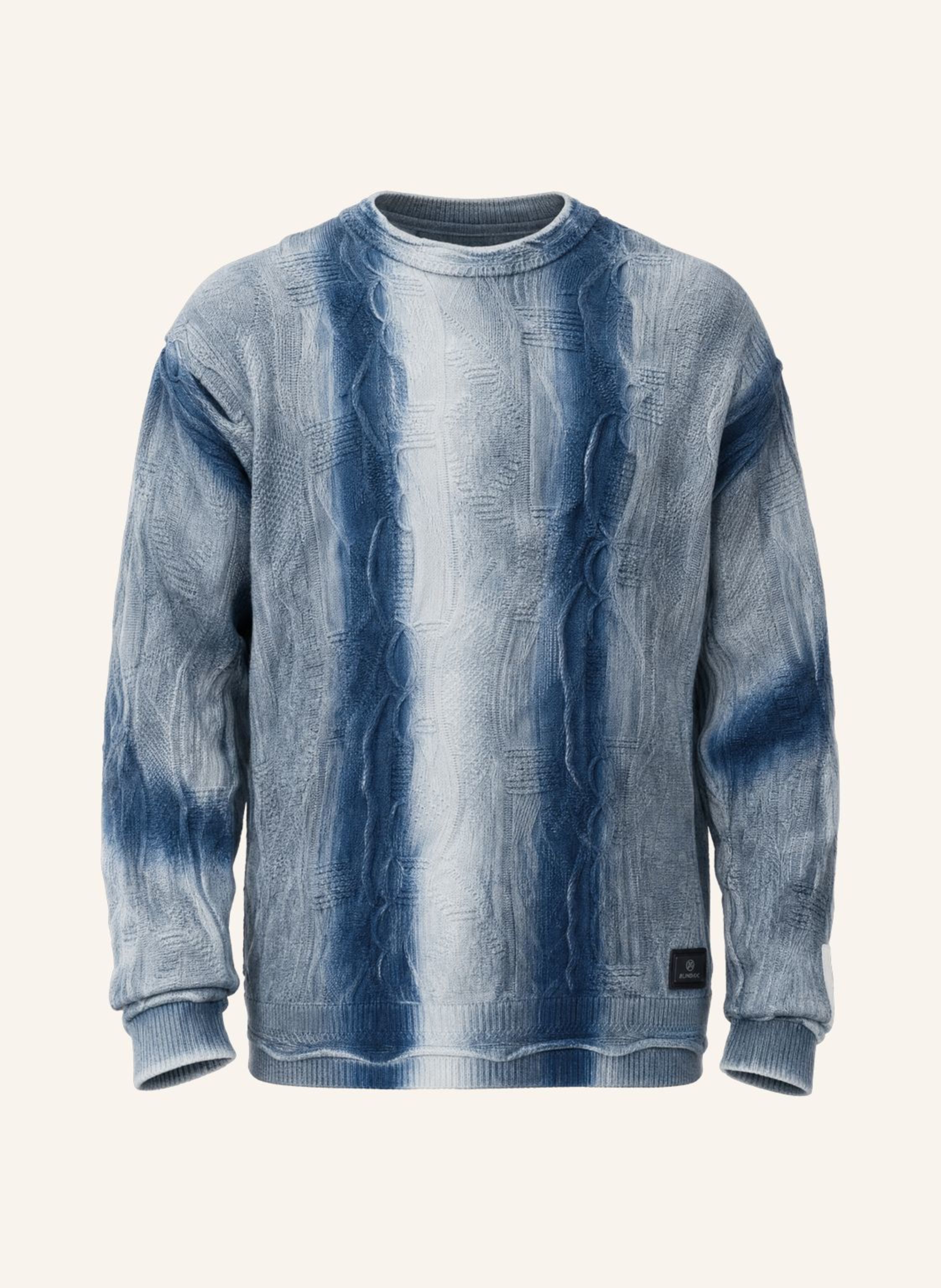 CARLO COLUCCI 3D-Knit Pullover - Liquid Stitches FIORITTO