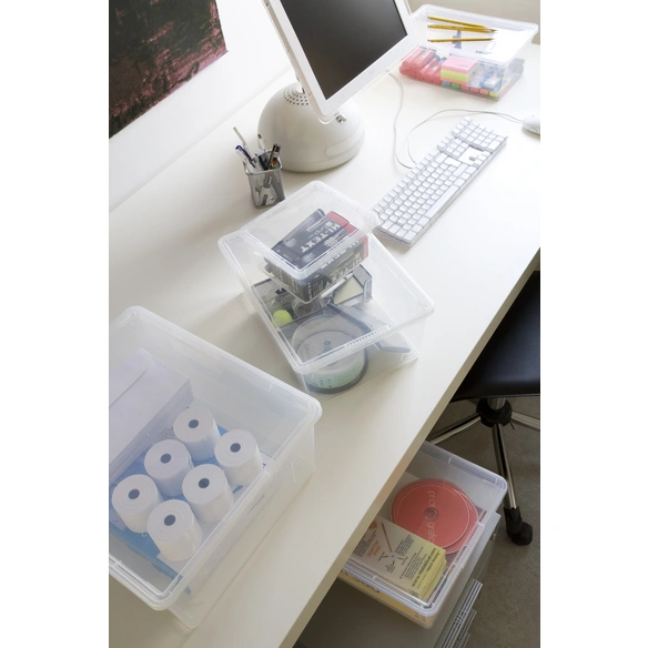 Aufbewahrungsbox »C Box XXS«, 2 L, 5er Set, transparent