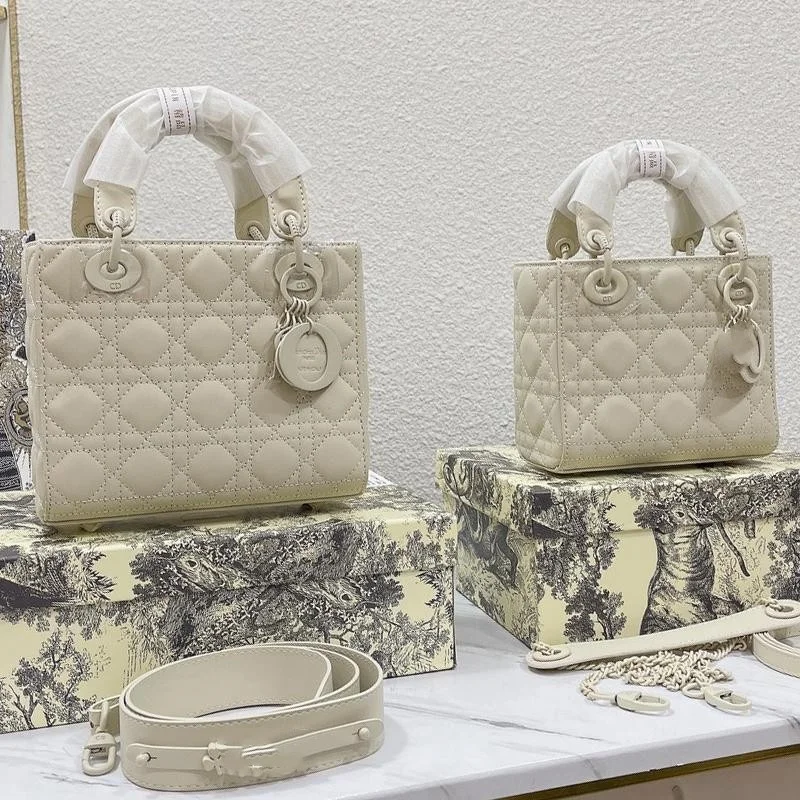 Dior The LADY DIOR Bag Ultramatte Cannage Calfskin