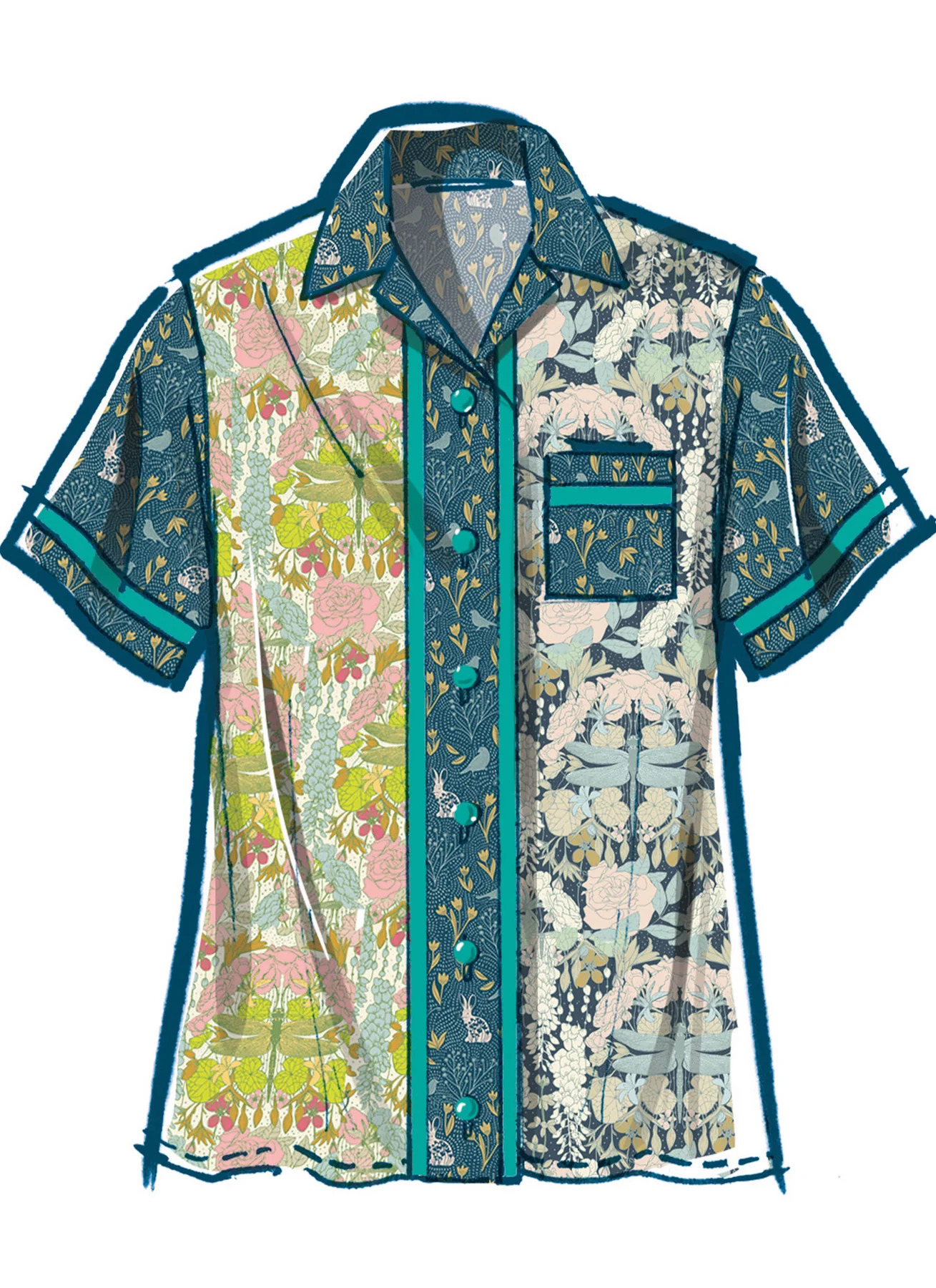 McCall's Pattern M8515 Misses' Dress, Top and Pants