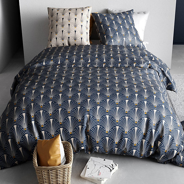 Housse de couette 260x240 PAON   2 taies coton 57 fils