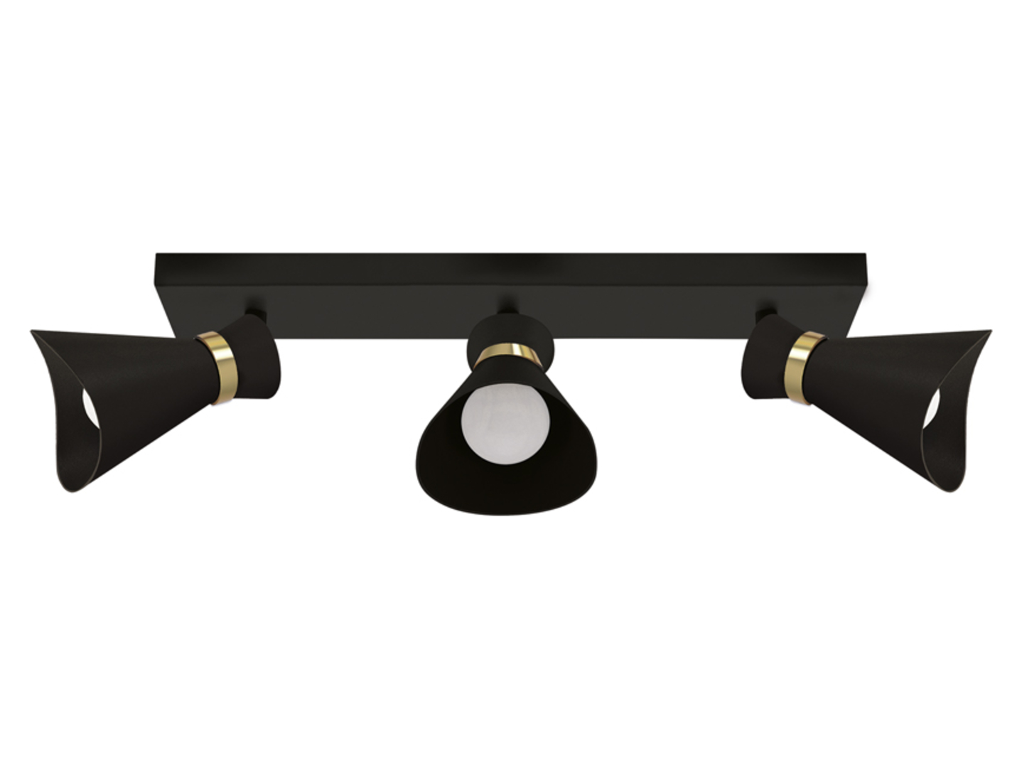 SPOT LORETA 3XE14/MAX35W/ZŁOTY/IP20/19,5X38X7,8CM [04223]