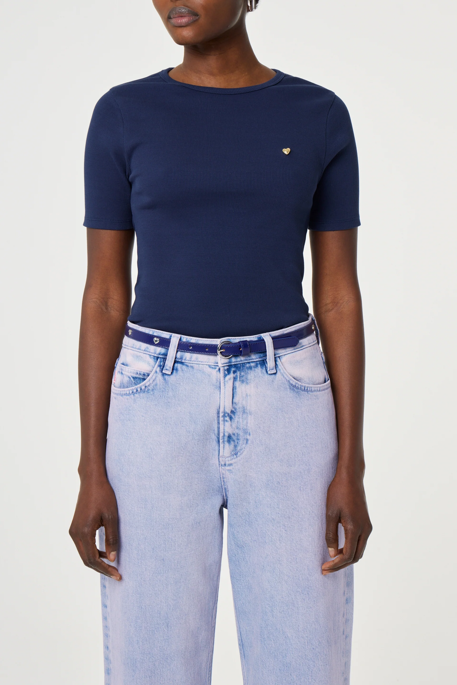 Bold Love Small Belt | Cobalt