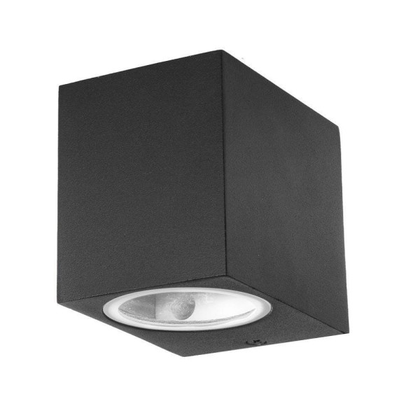 Kinkiet zewnętrznyczarny 7651 1xGU10x35W IP44 V-TAC