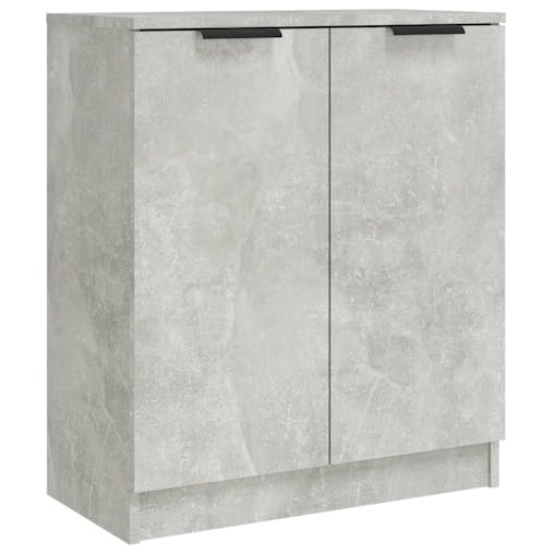 NNEVL 3 Piece Sideboards Concrete Grey Engineered Wood