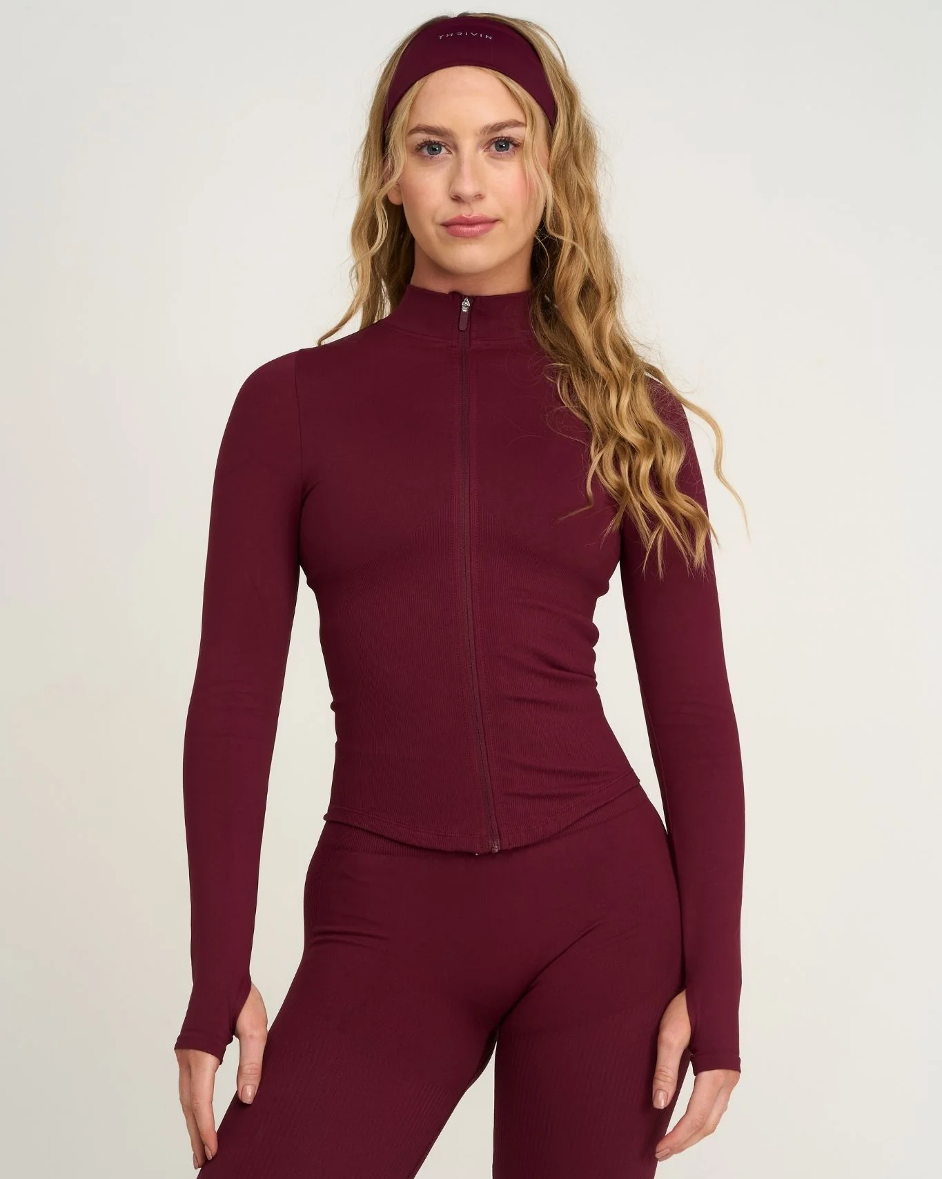 Elevate™ Sculpting Seamless Jacket | Merlot