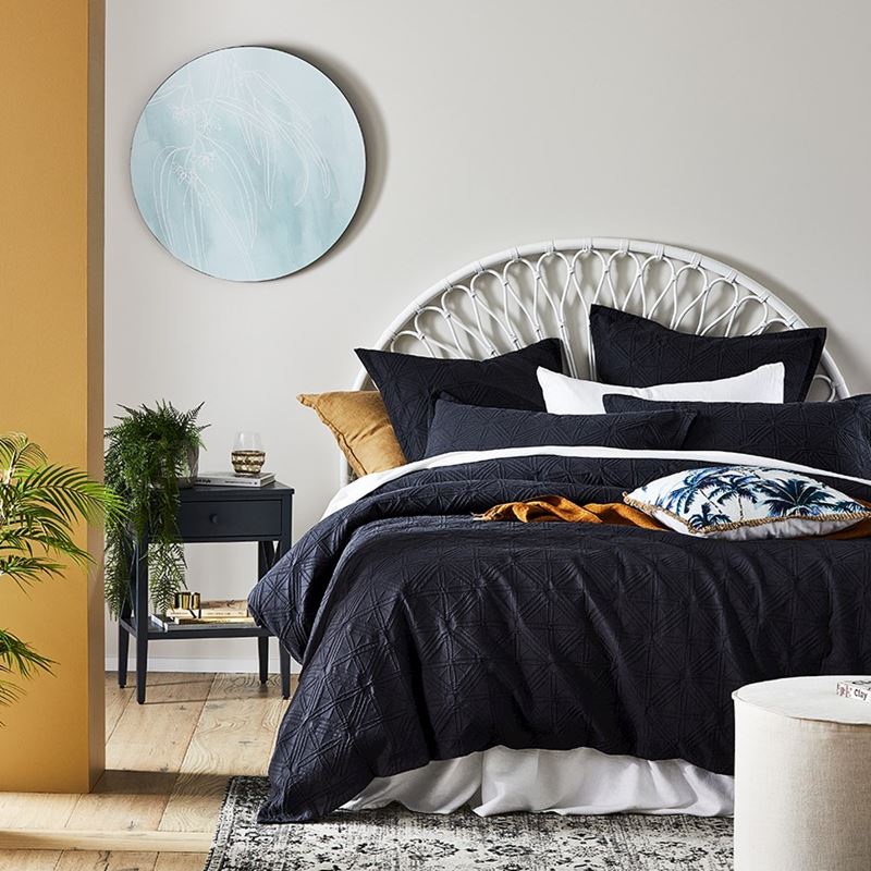 Villa Charcoal Pillowcase