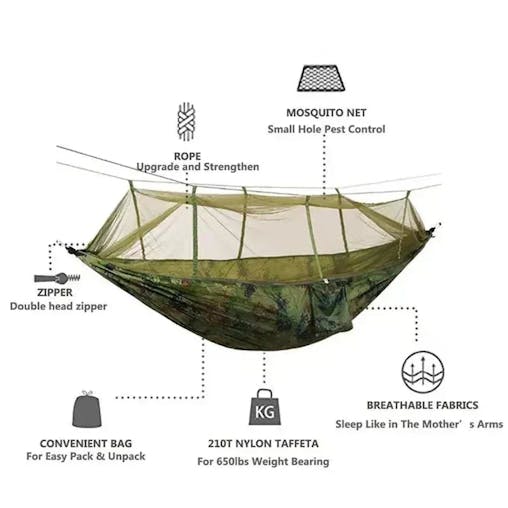 NNEOBA camouflage double hammock