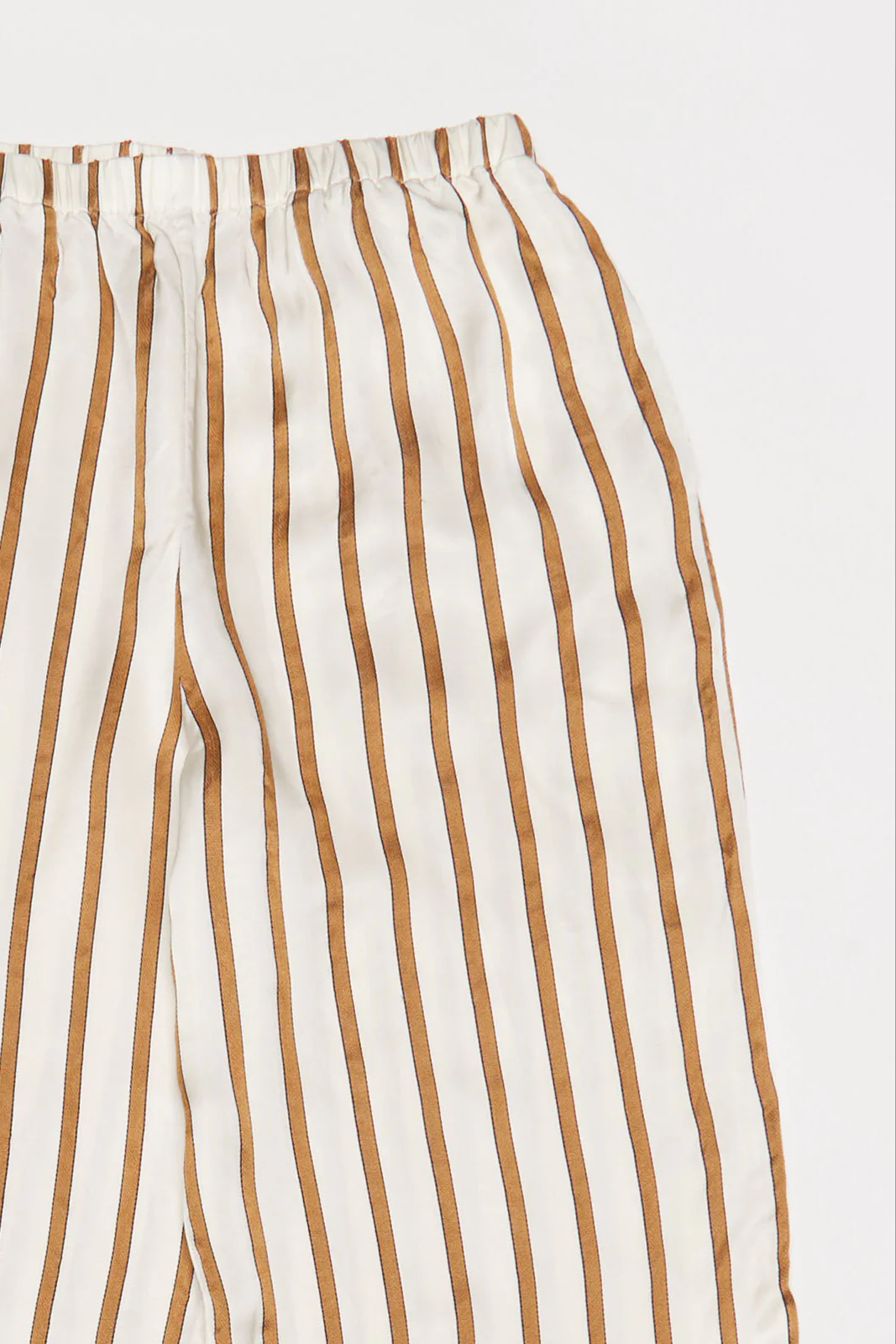 Re-Worn Womens Viscose Blend Stripe Pant
