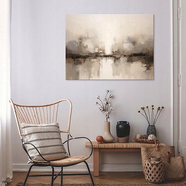 Impression sur toile abstrait moderne 100x75 cm xxl tableau décoration deco murale intissée pour salon chambre cuisine