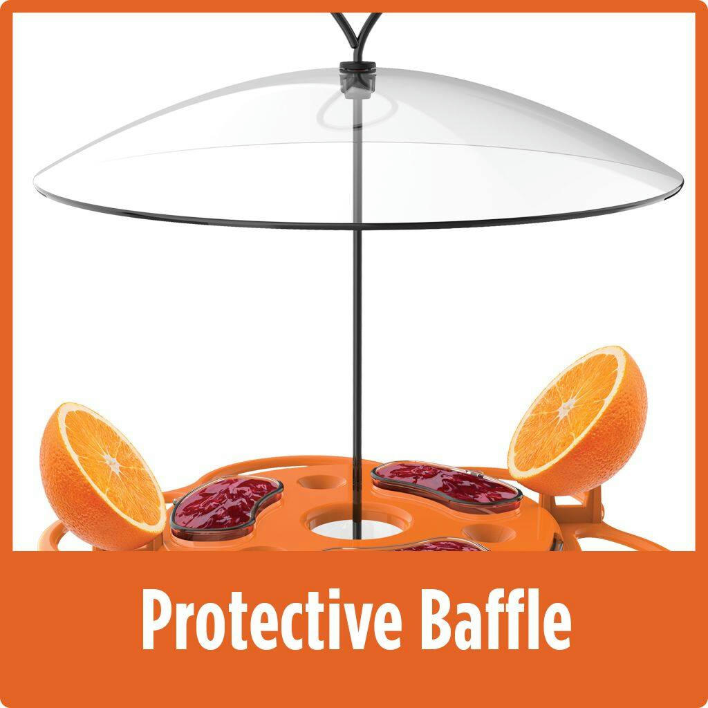 Nature's Way All-In-One Oriole Buffet Bird Feeder