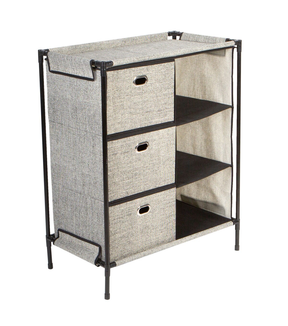 Simplify 24 Black 6 Grid Storage Organizer