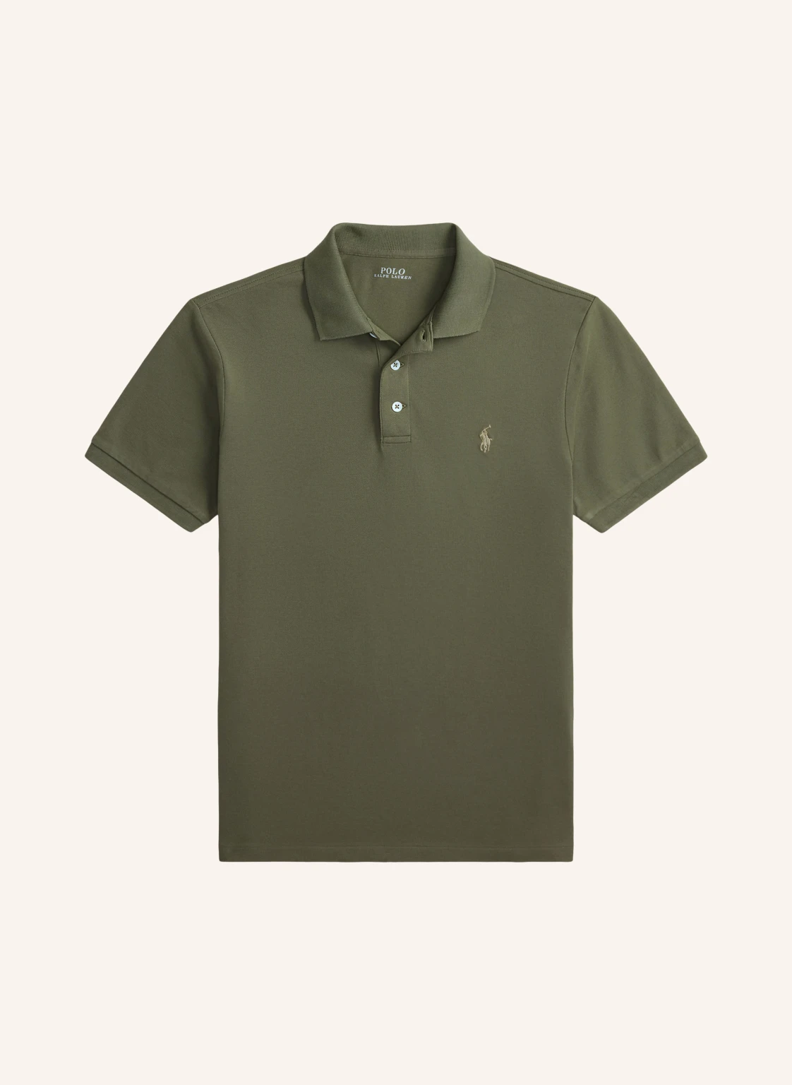 POLO RALPH LAUREN Piqué-Poloshirt Custom Slim Fit