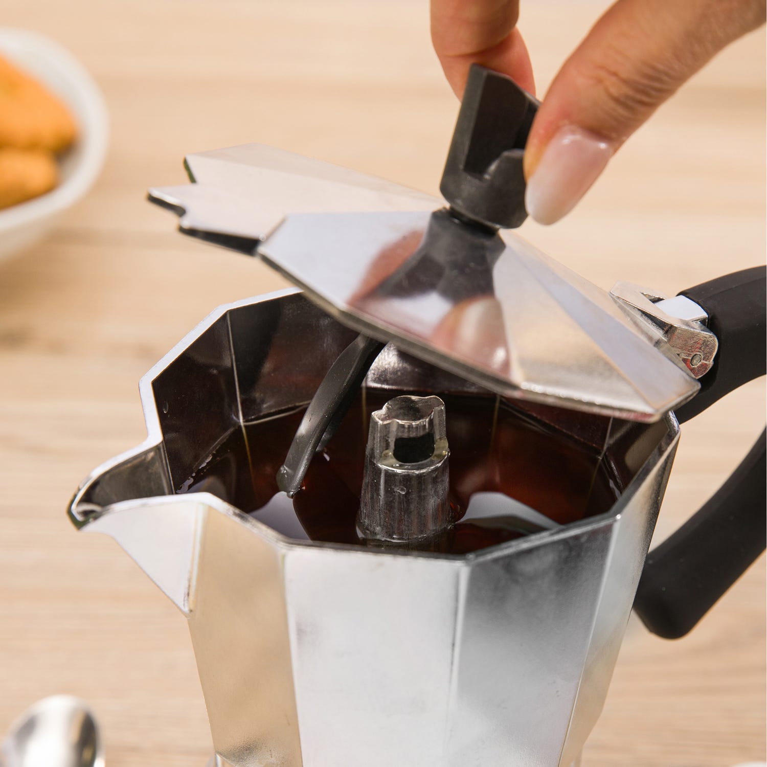 Giracaffè per caffettiera 3/4 tazze
