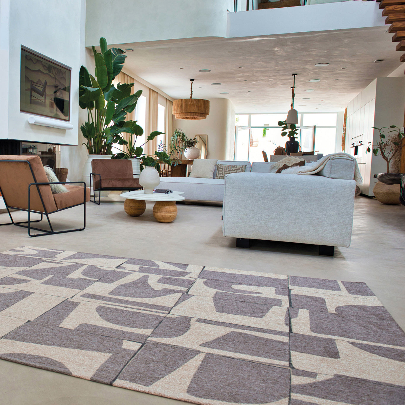 Louis de Poortere Craft Papercut Vloerkleed 80 x 150 cm - String