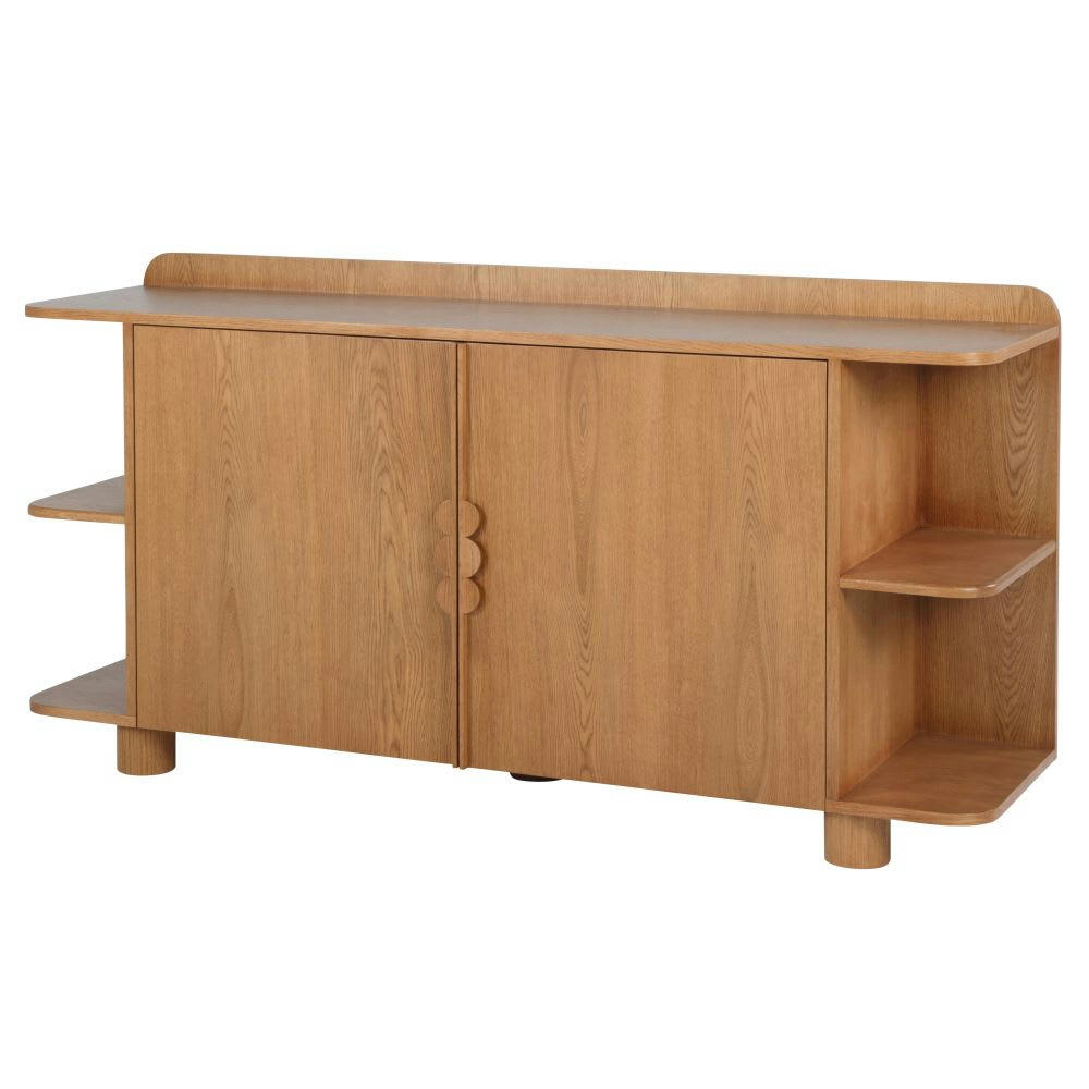 Alegro - Buffet 2 portes 6 étagères