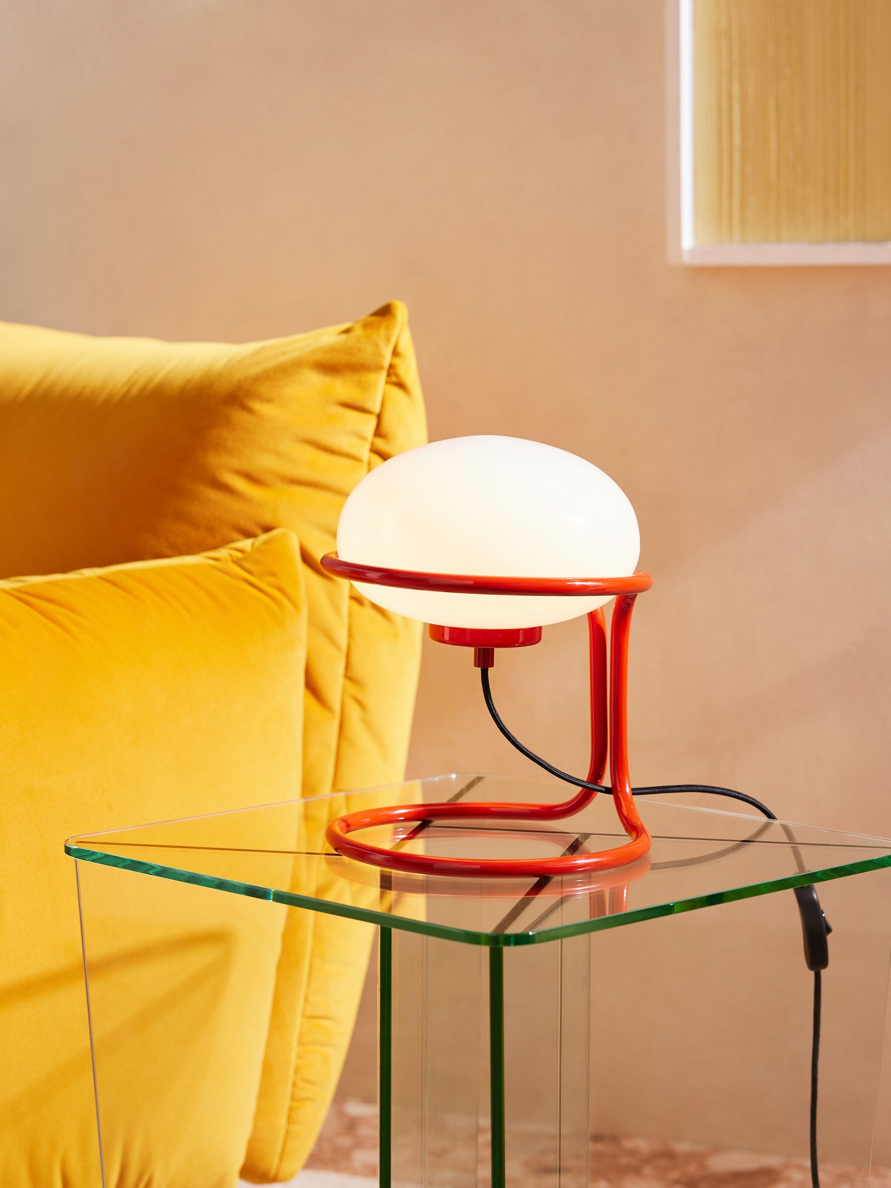 Piper Table Lamp in Red