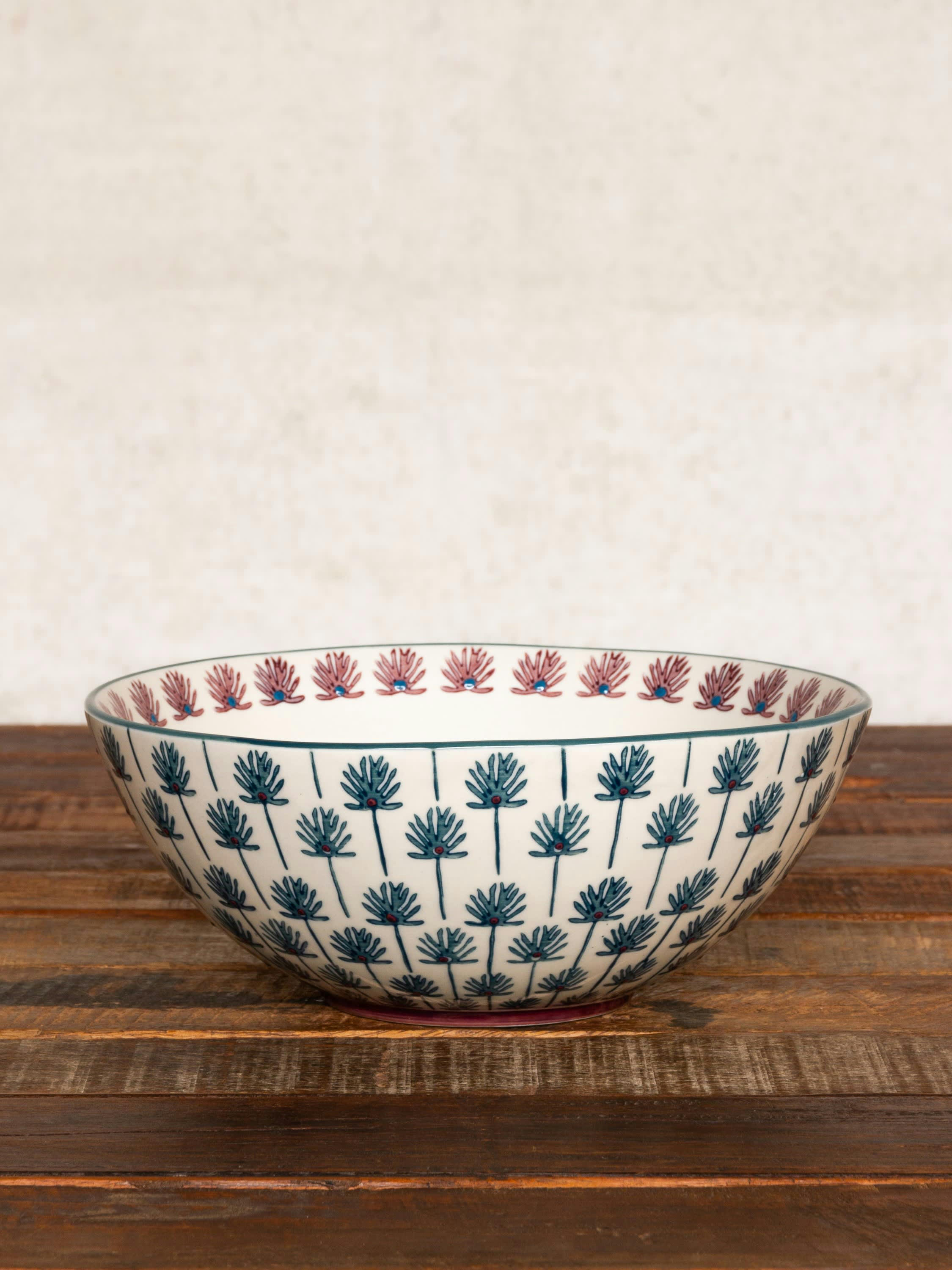 FLABELLA - Saladier 23cm en céramique multicolore