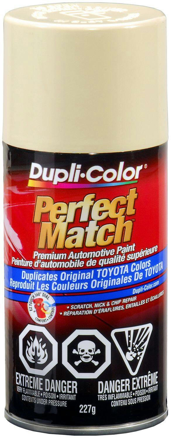 Dupli-Color Perfect Match Premium Acrylic Lacquer Automotive Aerosol Spray Paint, Crème (557), 227-g