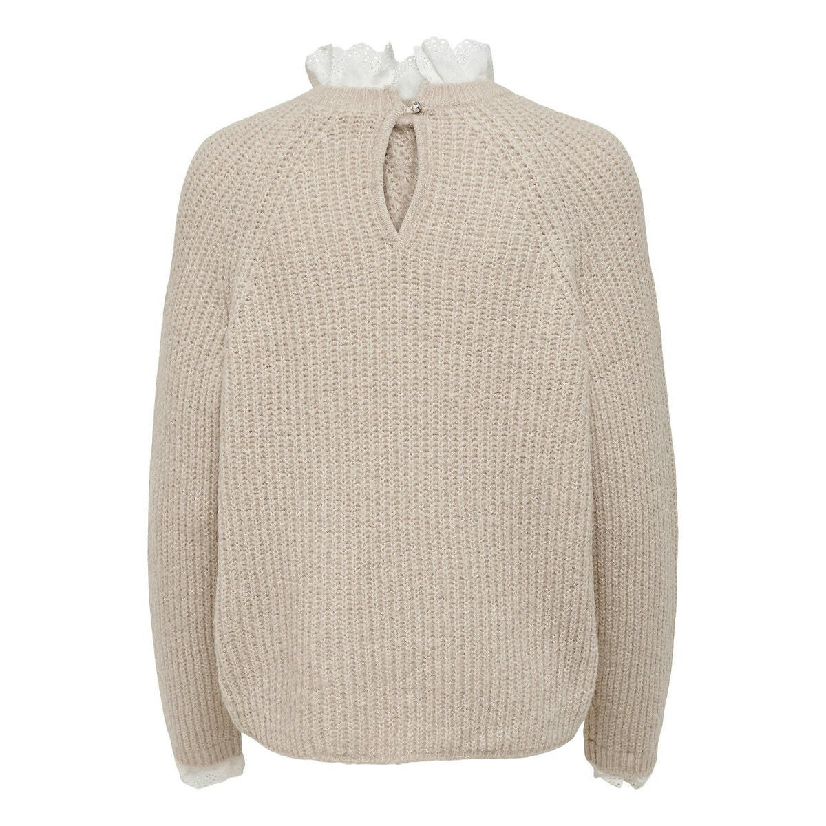 Pull col montant fantaisie