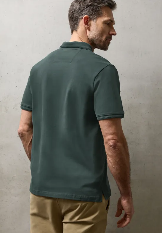 Kurzarm Poloshirt in Stretchqualität
