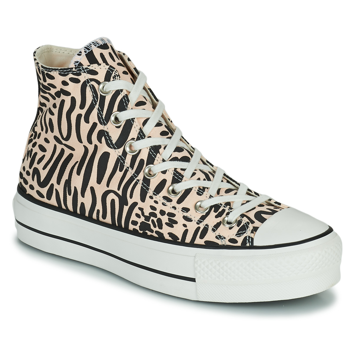 Converse - CHUCK TAYLOR LIFT -  black / Beige