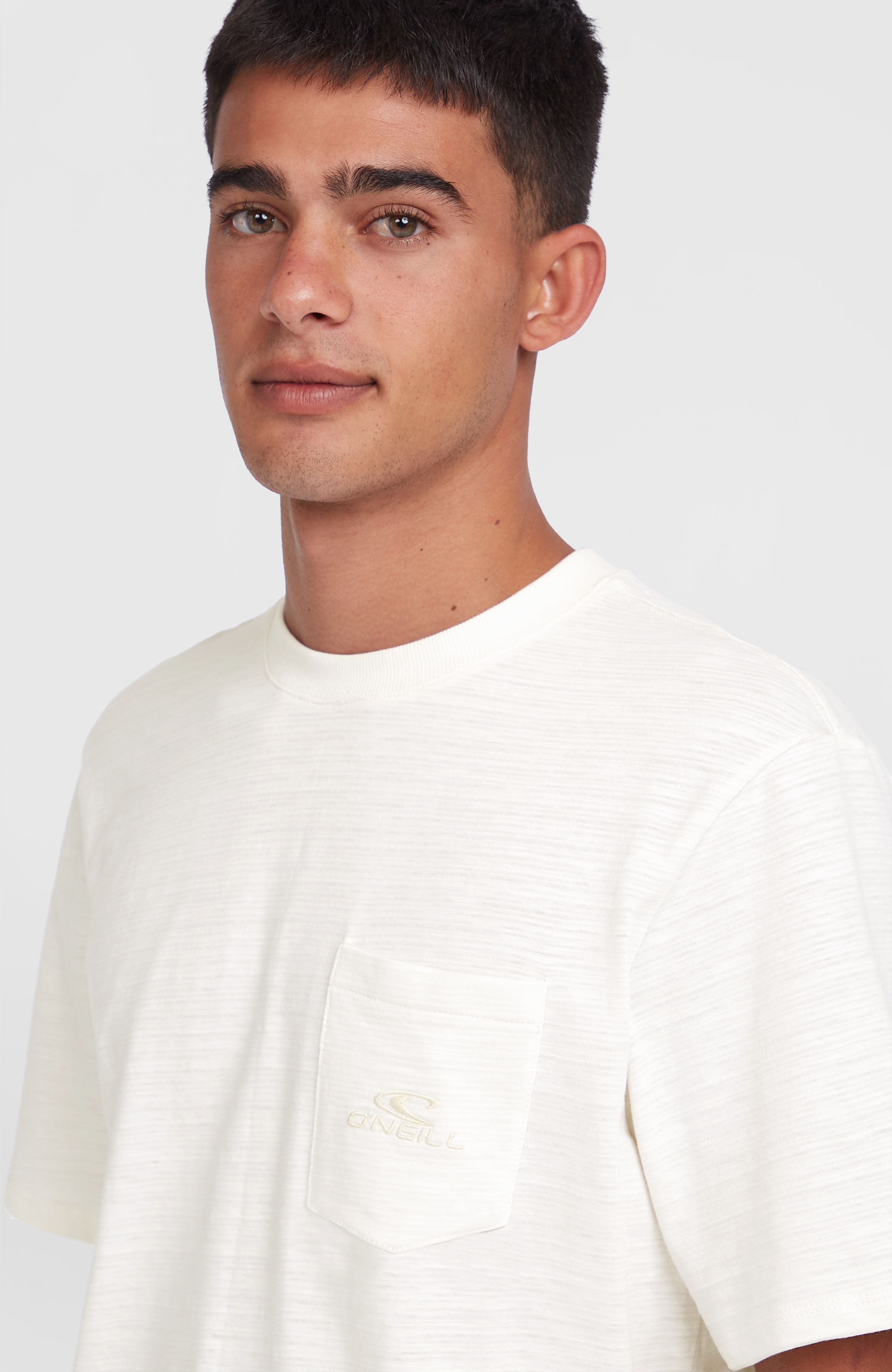 Heren O'Neill Slub Chest Pocket T-shirt