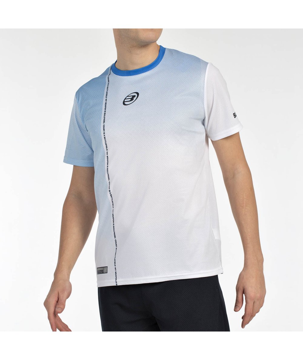 CAMISETA BULLPADEL BATEN BLANCO