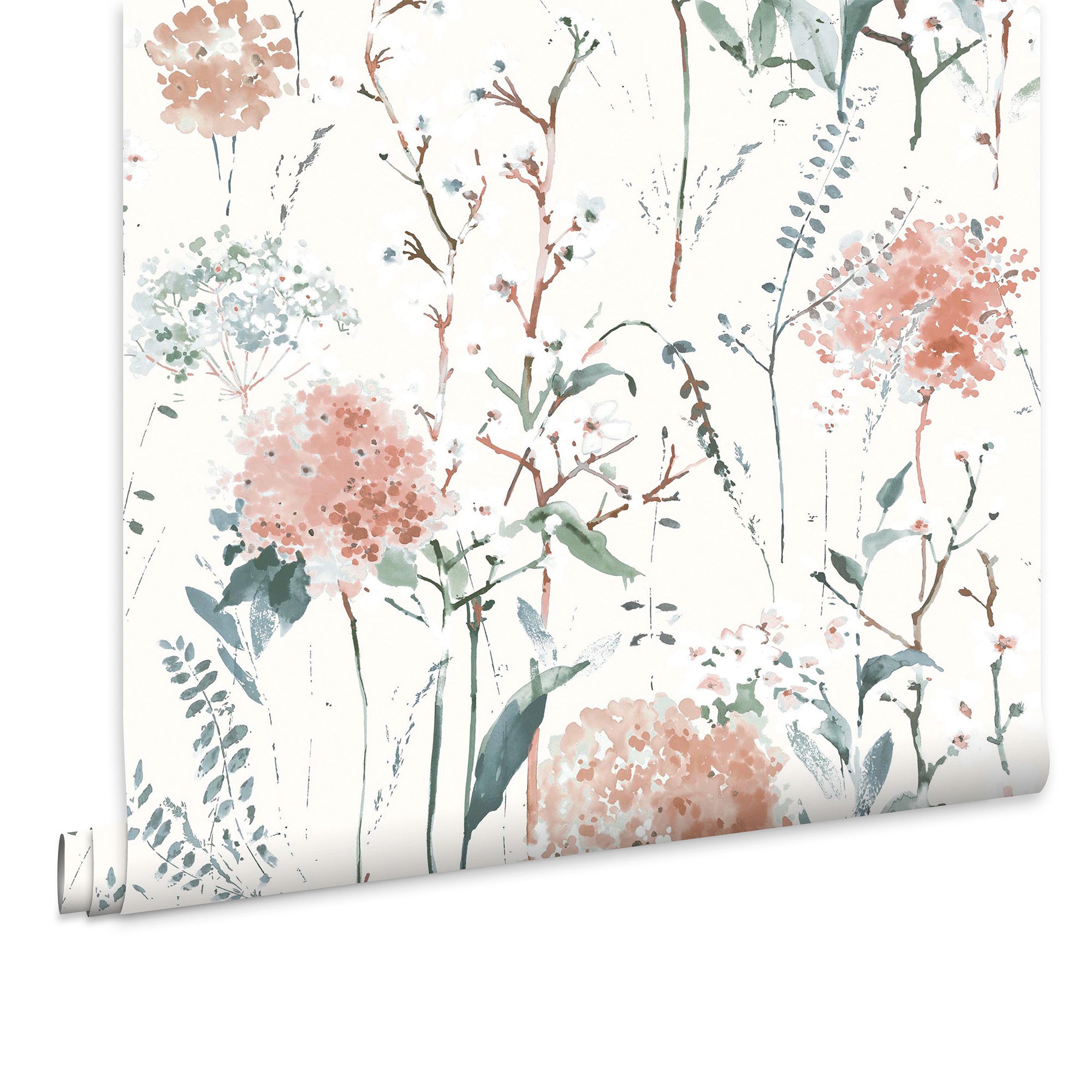 Laura Ashley Vliesbehang - Pallington Bloom Plaster