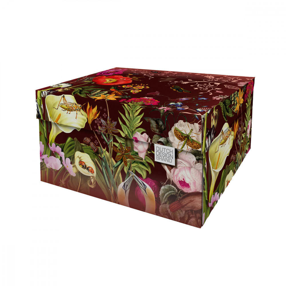 TRIPTIC - Boite de rangement carton multicolore 39,5x32x21cm