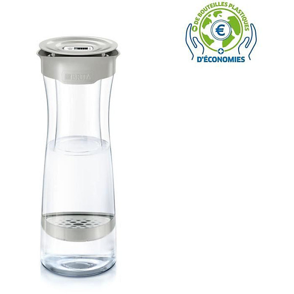 Bouteille et carafe filtrante Brita Bouteille filtrante blanc graphite - 1 filtre MicroDisc inclus