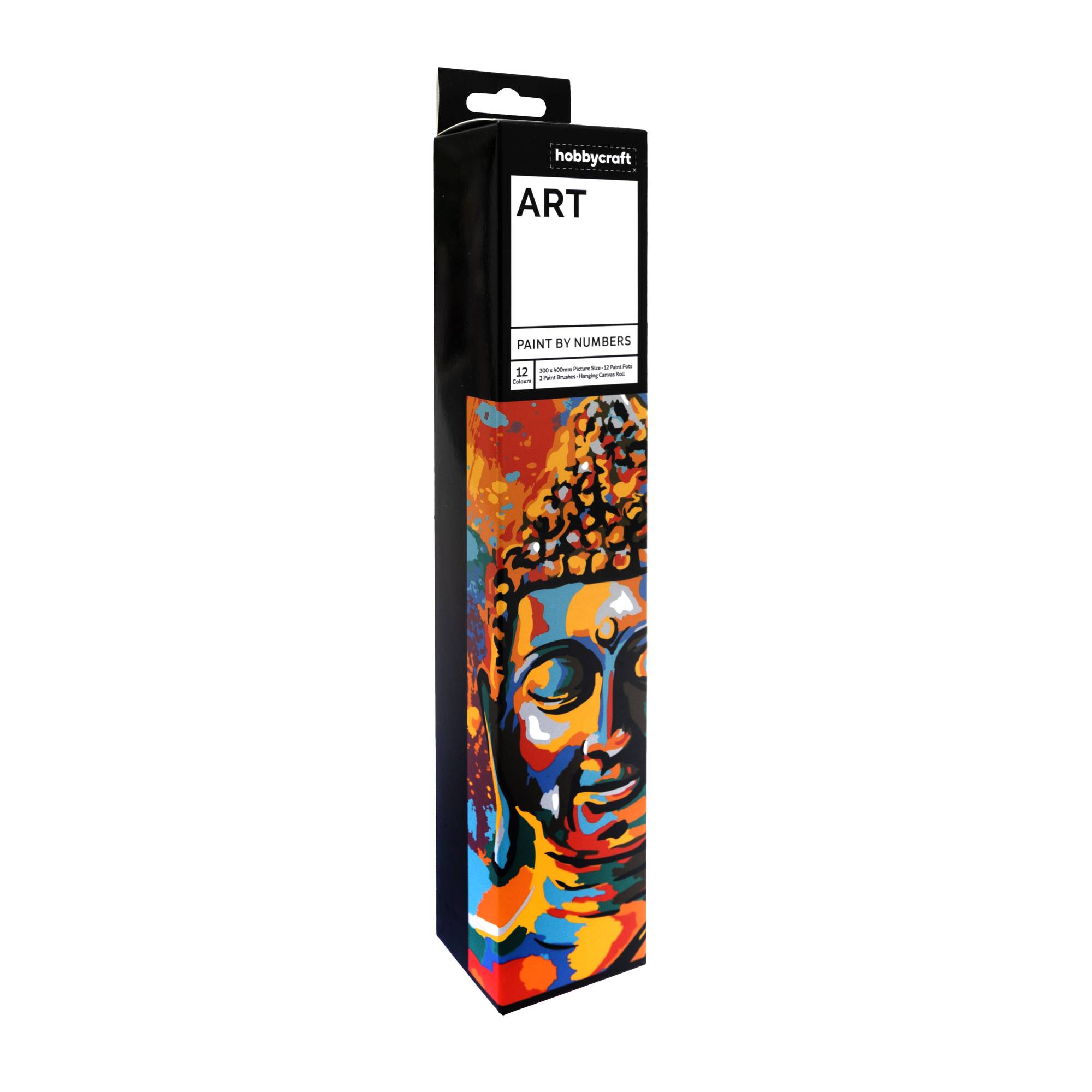 Buddha Paint by Numbers Canvas Roll