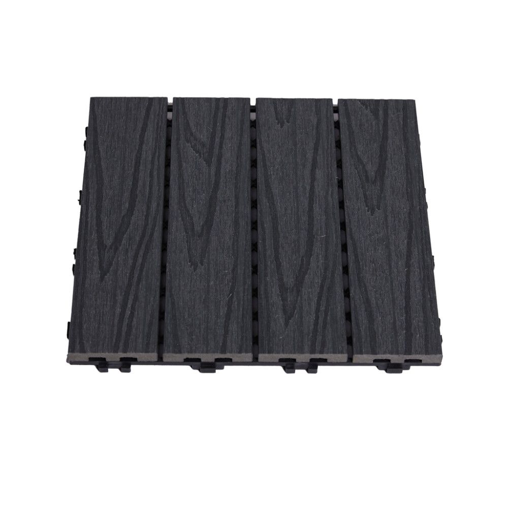 TREHELLE HORTUS KOMPOSITT 30X30CM GRÅ 4PK