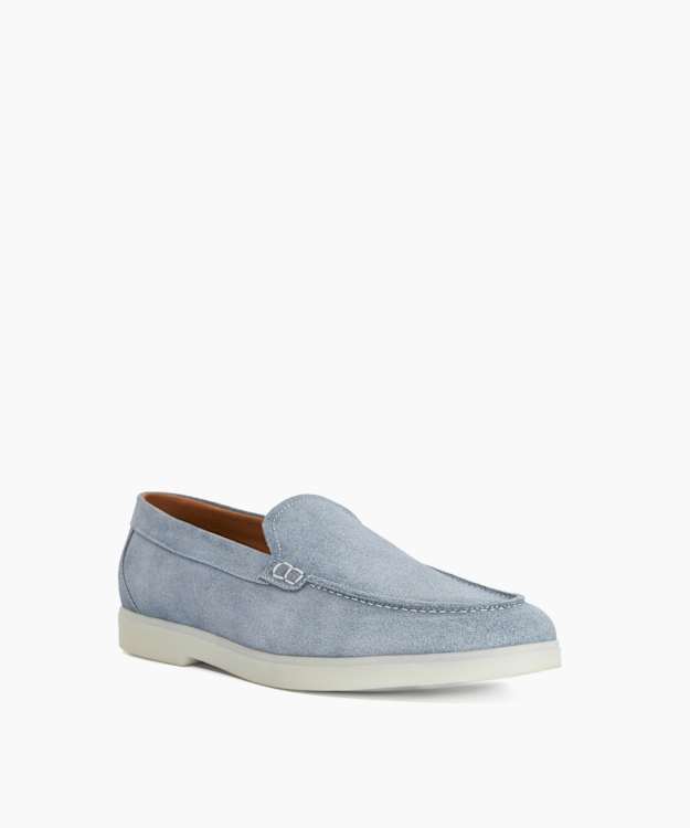 Boltman Blue - Suede Casual Loafers