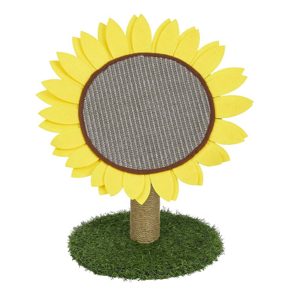 Arbre à chat griffoir forme tournesol - Ø30xH.45cm