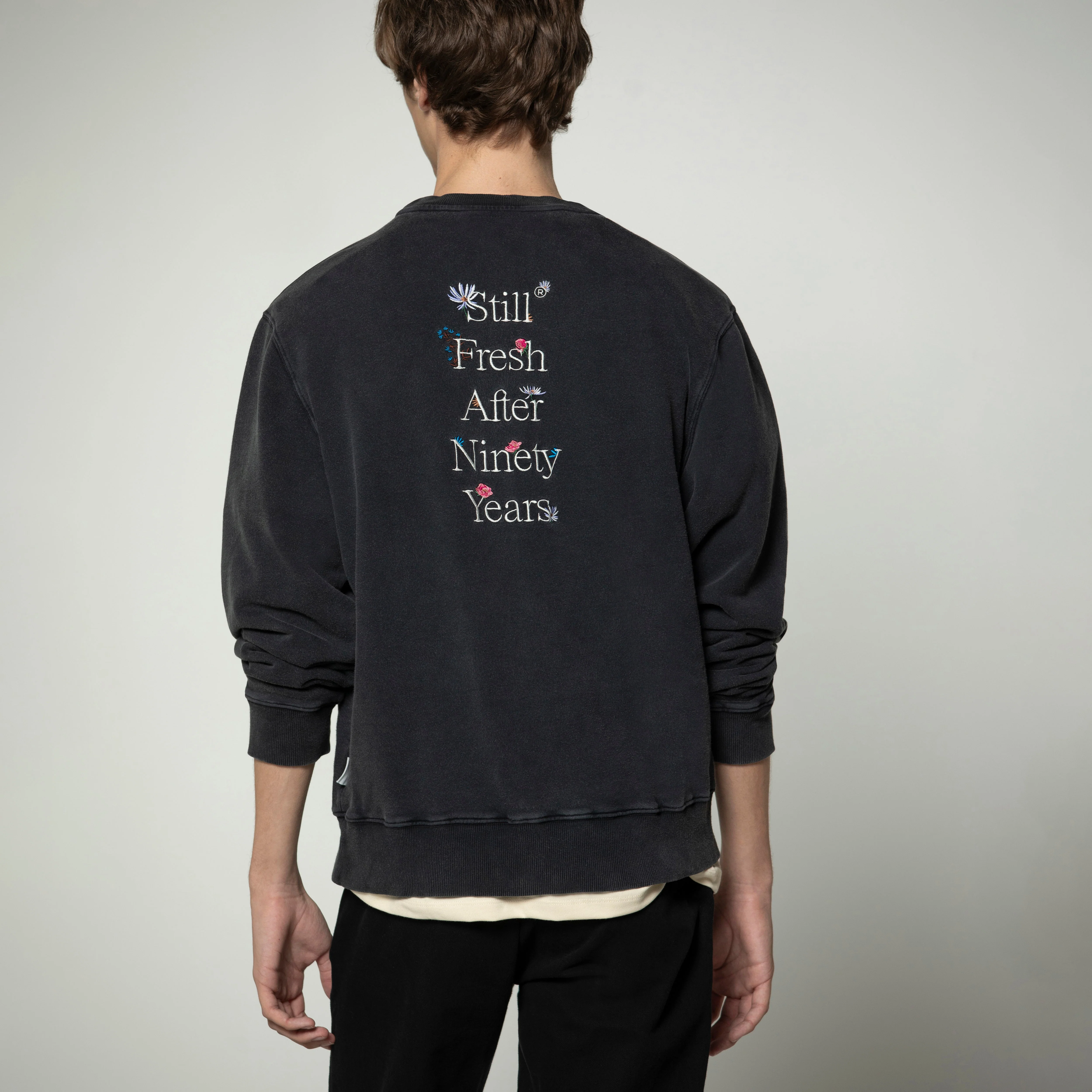 Sanjo Faded Still Sweat // Black
