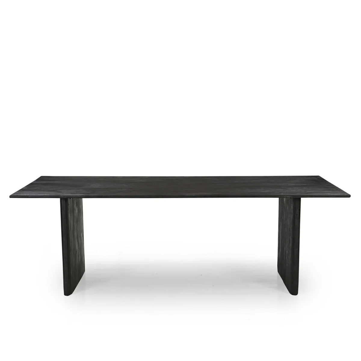 Grackle Solid Wood Dining Table - Black