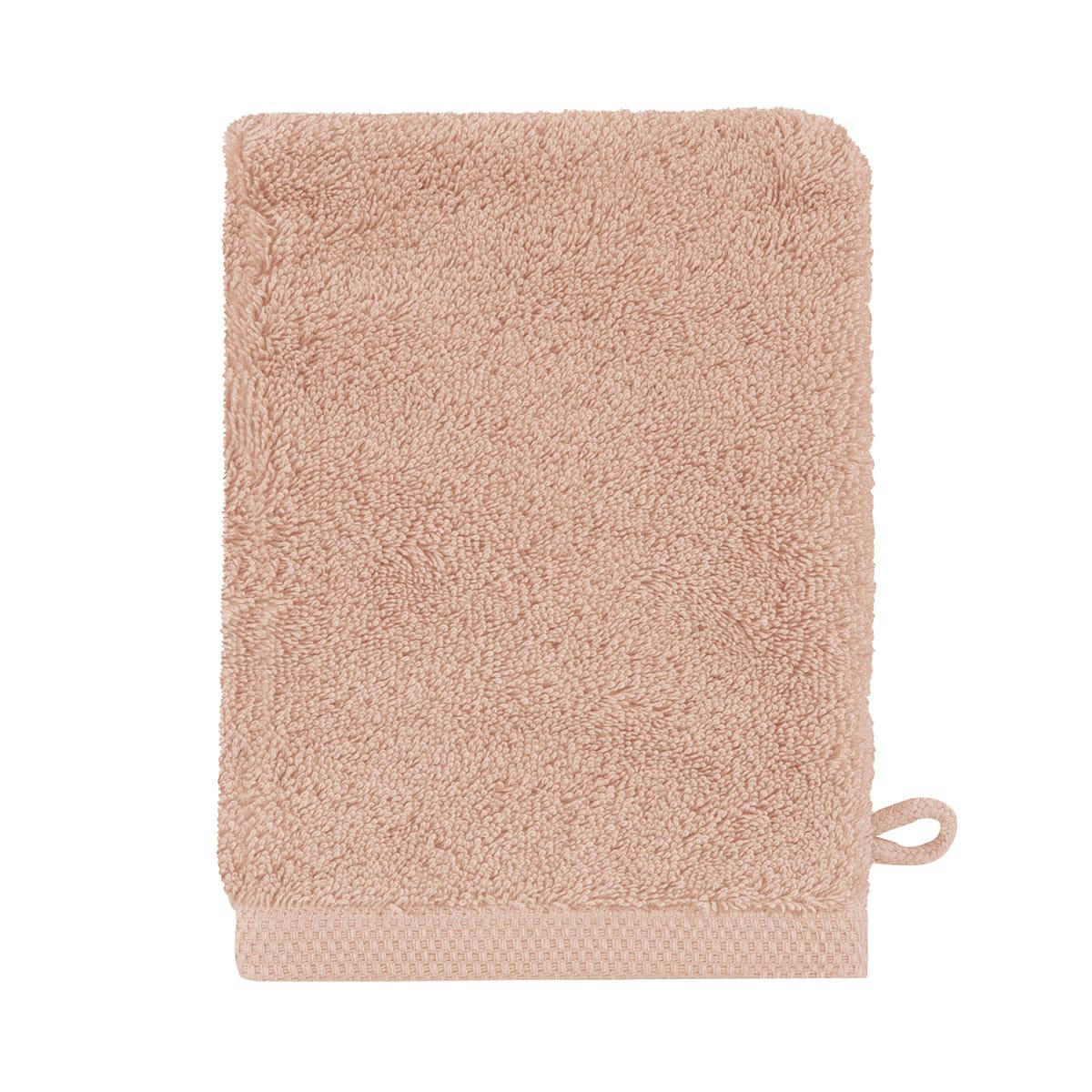 ESSENTIEL - Gant de toilette en coton rose aurore 16x21